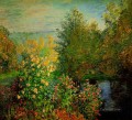 The Hoschedes Garden at Montgeron Claude Monet Impressionism Flowers